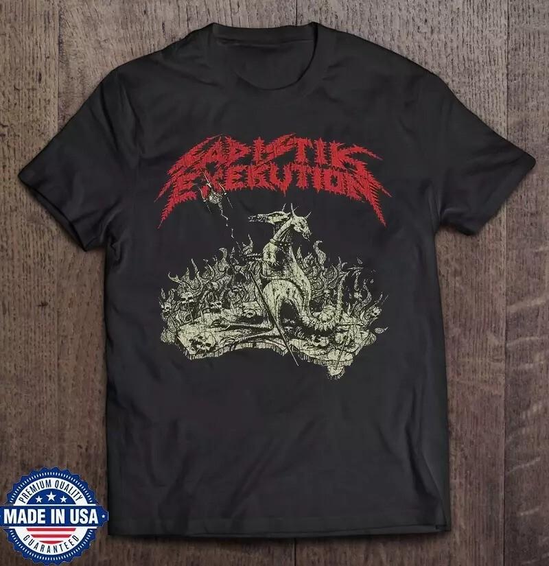 SADISTIK EXEKUTION Band 1985 Reprinted T Shirt Full Size S-5XL Unisex T-Shirt XXXL