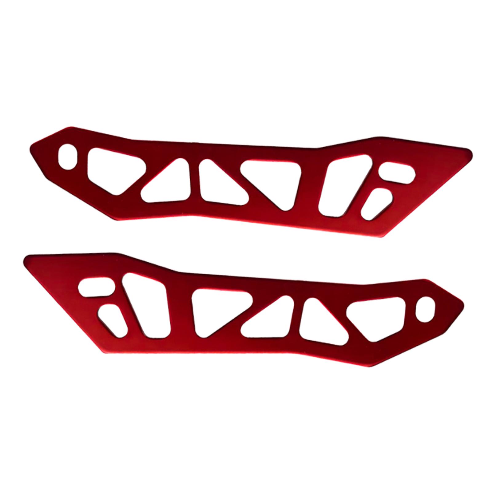 

Motorcycle Windshield Bracket Front Windscreen Installation Universal Mount красный