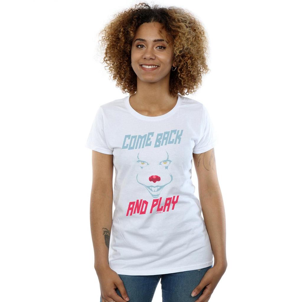 It Chapter 2 Womens/Ladies Come Back And Play Cotton T-Shirt