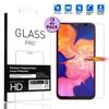 Film de protection - Samsung - Galaxy A10 - Verre trempé - 2 pièces - Antichoc, anti-chute