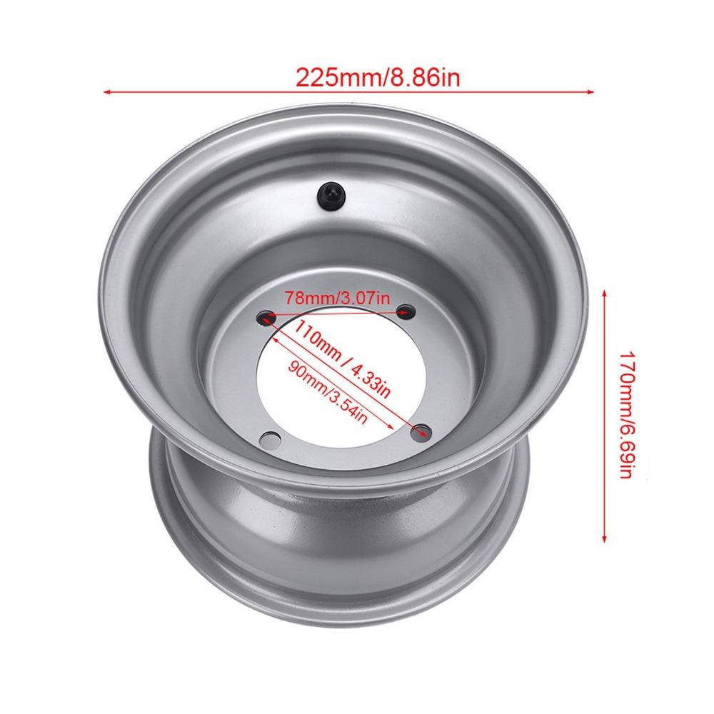 18X9.50-8 ATV Wheel Hub Aluminum Alloy Off Road Wheel Hub Durable Wheel Hub For ATVs