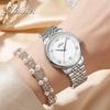 ADDIES 31mm Watch for Woman Japan GM12 Quartz Stainless Steel Sapphire Cyrstal Women Watches 50m Waterproof Sport Watch Gift