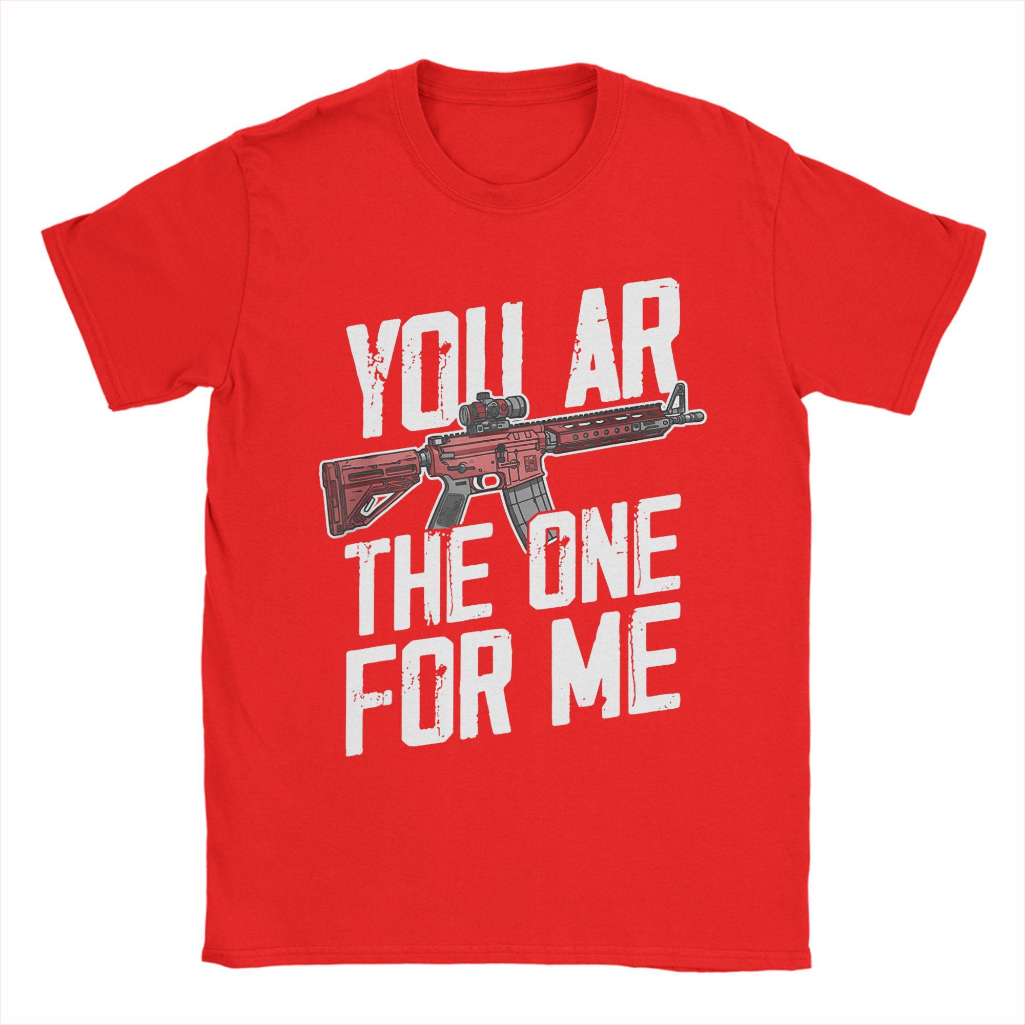 You AR The One for Me 100 Cotton T Shirt For Unisexs Summer Vintage T Shirts Crew Neck Leisure Tee Shirt Big Size Casual Tops S