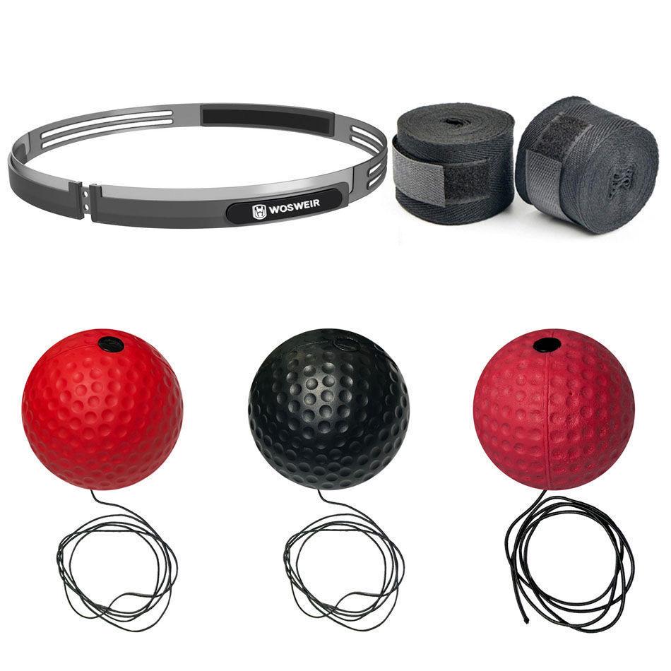Head-mounted Boxing Speed Ball for Adult Training & Quick Reflexes