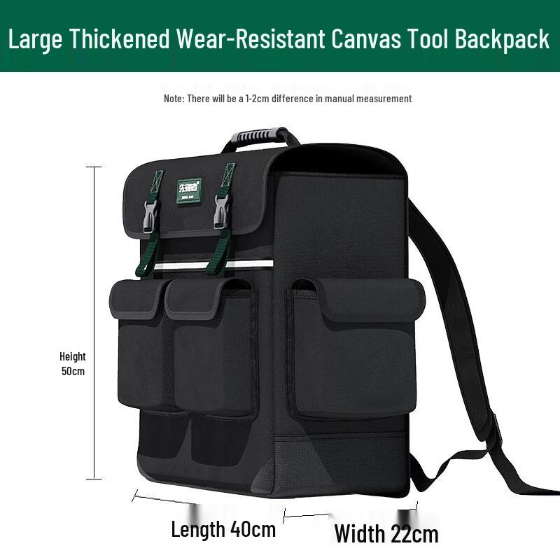 Lishen Canvas Tool Backpack