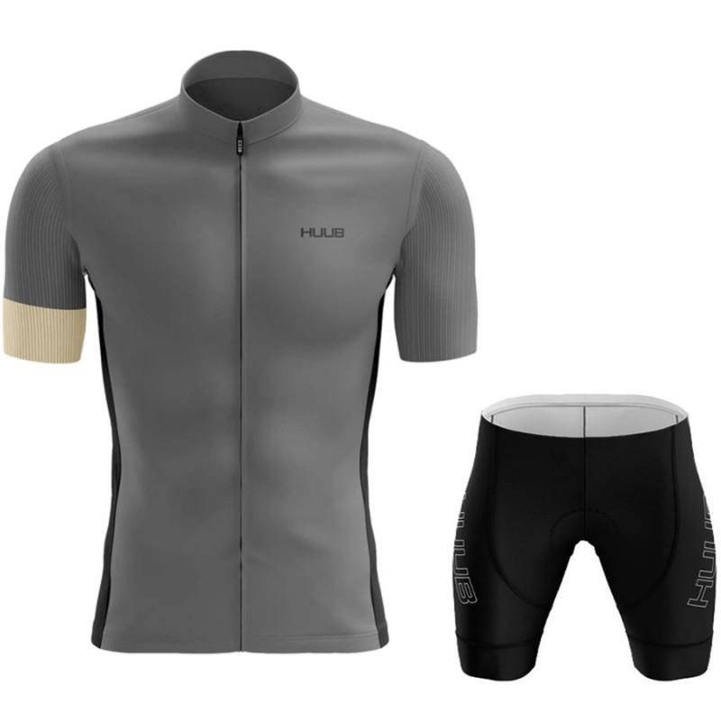 HUUB Mens Cycling Jersey Set Short Sleeve Quick Dry Breathable Mountain Road Bike Apparel