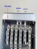 Energy-Saving Six-Row Burner Grate for Gas Steam Bun Oven and Noodle Cooker