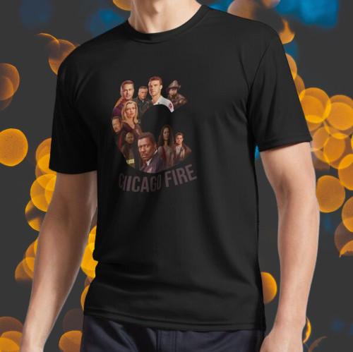 Chicago fire Logo T-Shirt Unisex Size S-5XL L
