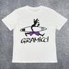 Retro Summer Ad Shortsleeved Wysd Talk Sun Roll Fun Printed American High Street Skateboard Cotton Roundneck Tshirt