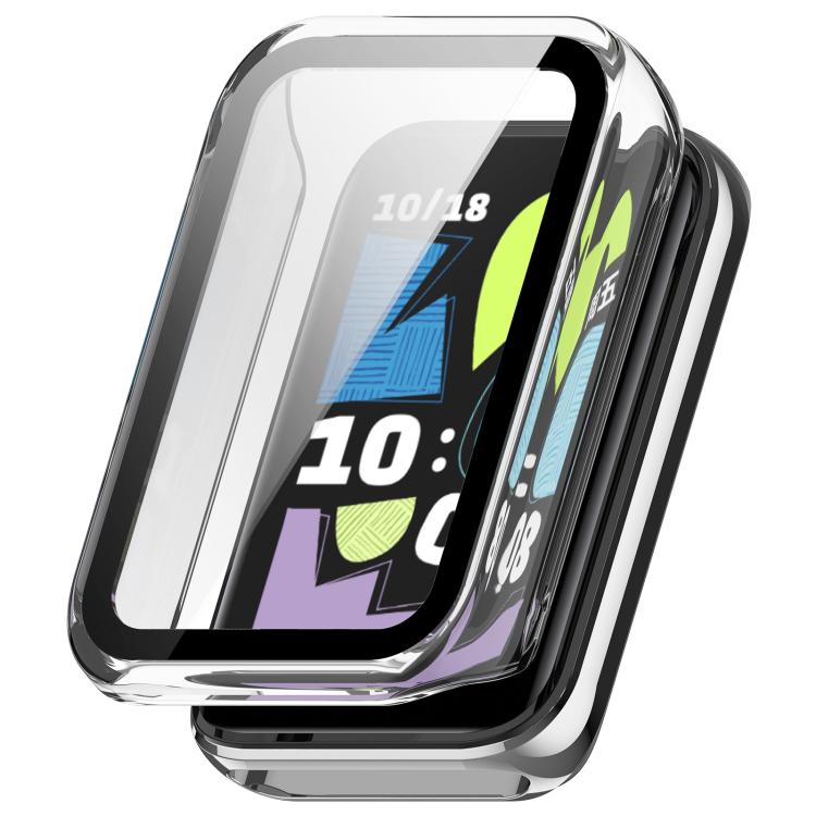 Tempered Film Integrated PC Watch Protective Case For Honor Band 11 Pro, PC+Tempered Glass Shockproof Lightweight No Strap Removal Protective Cover
