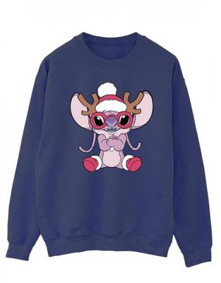Pánská mikina Lilo & Stitch Angel Reindeer