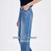 Navigare Women's Commuter Straight-Leg Cropped Jeans