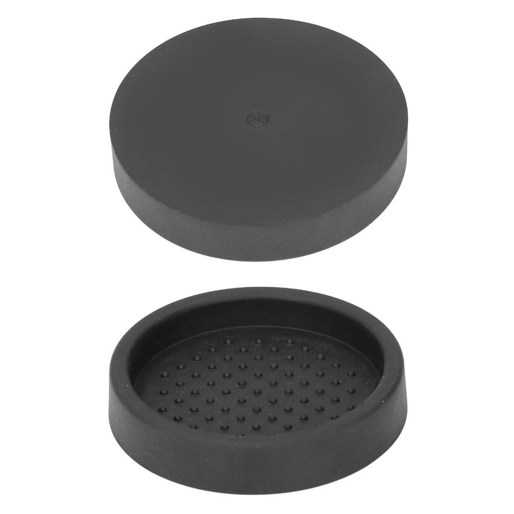 2pcs Set Round Round Tamper Mat Anti Slip Espresso Tamping Mat Small Coffee Tamping Pad For Cafe