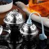 1pc Stainless Steel Tea Ball Strainer For Loose Leaf Tea Spices Seasonings L Size Fine Mesh Infuser Cooking Soup Hot Pot Tool