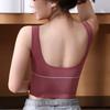 U-shaped Beautiful Back Wrap Tube Top Seamless Thread Sports Vest Wireless Underwear M-2XL