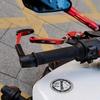 Verstellbarer, universeller 7/8"-Lenkerschutz mit Bremshebelschutz für Motorrad, Roller, ATV und Mountainbike