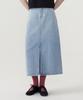 COVERNAT WOMAN Denim Long Skirt Light Blue