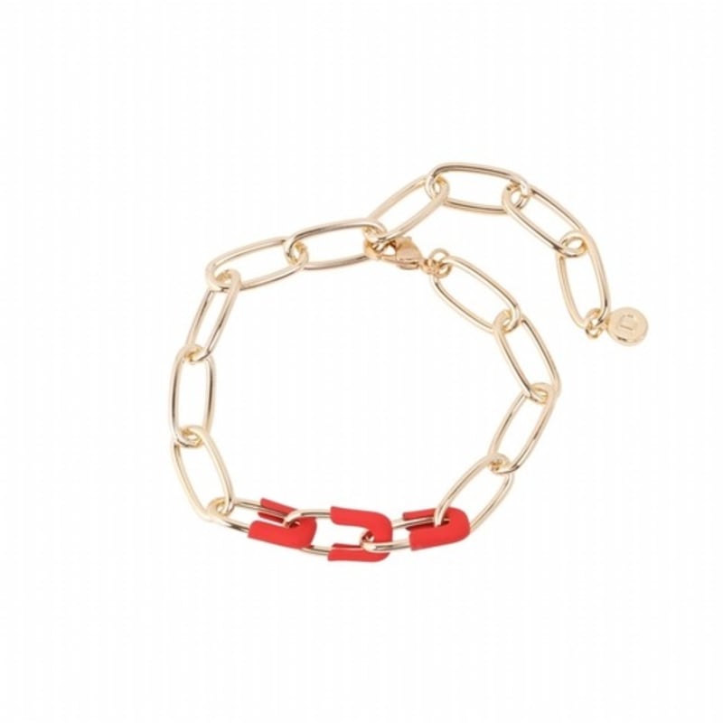 Dana Burton Colored Link Chain Bracelet