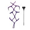 Sexy Restraint Belt Set with SM Whip and Tortoiseshell Full Body SM Couples Cosplay Adult Intense Painless Whip and and Harness Costume One Size Fits