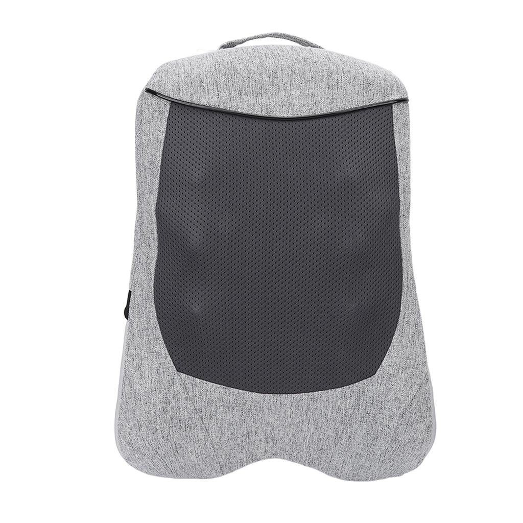 Back Massager Electric Heating Beating 3D Massaging 6 Massage Heads Massage Cushion for Car Office