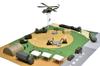 100 Views of Working Vehicles 003 Force Disaster Prevention Training Diorama 323204 GJ! Self-Defense Site, 8-Piece Box, Supplies,
