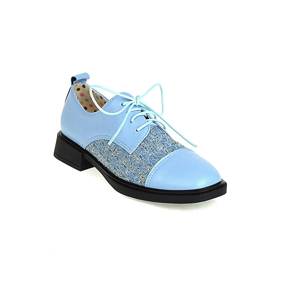 Fashion 2025 Spring Fashion Korean Shoes Leather Shoes Women Creepers Oxford Shoes For Women Zapatos Casuales De Mujer Mocassin Femme