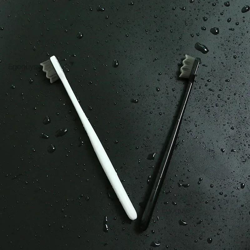 1PC ultrajemný měkký zubní kartáček Million Nano Bristle zubní kartáček pro dospělé Hloubkové čištění zubů Přenosný cestovní kartáček na ústní dutinu