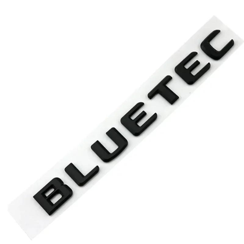 CFA1 2025 Hot Car Body Side Badge Tail Trunk Emblem Sticker for Mercedes Benz BLUETEC Logo W213 W212 W204 W205 W176 W164 CLK G63 GLA