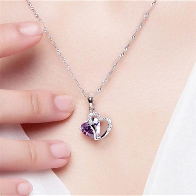 Lindon Women Necklace Pendant Copper Alloy Zircon Fashion Gift