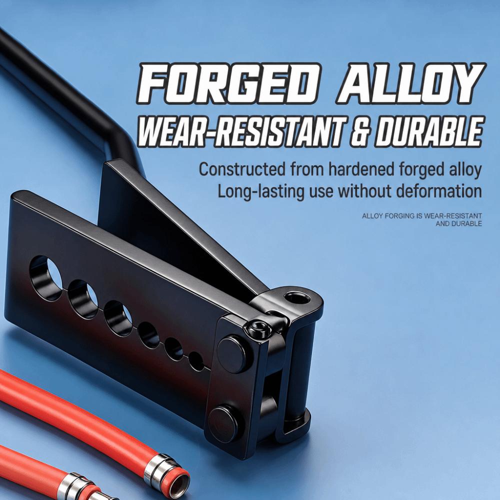 Press Type Pipe Riveting Tool Thickened Brake Hose Pliers Air Tube Pliers Pipeline Maintenance
