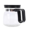 16 Oz Coffee Pot Mug Clear Borosilicate Glass Coffee Pot Tea Cup Mug with Silicone Spill Proof Lid Comfortable Handle for Teas Chocolate
