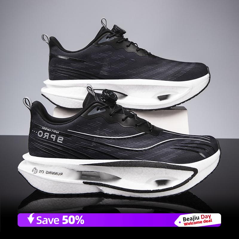 

Running Shoes Men Training Speciality Marathon Sports Breathable Lightweight Women s Comfortable Nonskid Leisure Sneakers 45 фіолетовий