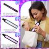 2er-Pack Fächer-Rave-Halter - Fächerholster - Rave-Festival-Zubehör | Handfächerhalter & Oberschenkelholster Rave-Zubehör für Konzert F