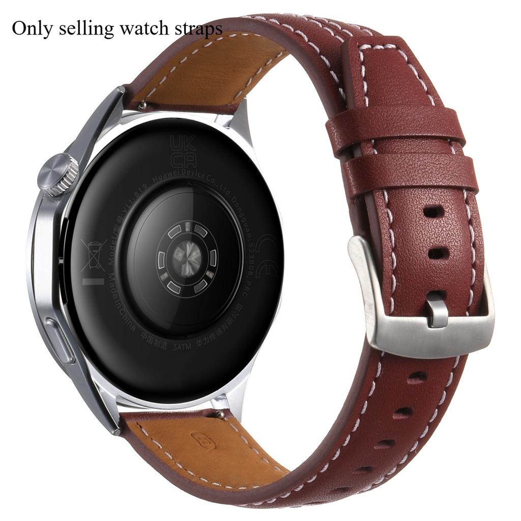 18/22mm Leather Watch Strap For Huawei Watch GT6 46mm Bands Soft Leather Wristband Bracelet For Huawei Watch GT5 4 3 GT5 GT6 Pro