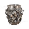 V8 Engine Themed Resin Mug Decorative Desk Ornament Car Enthusiasts Office Decor