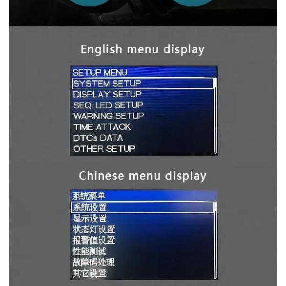 Car Smart OBD2 Auto Meter Speedometer Mini Digital Water Temperature Car Gauge OBD2 Monitor Lufi X1 HUD