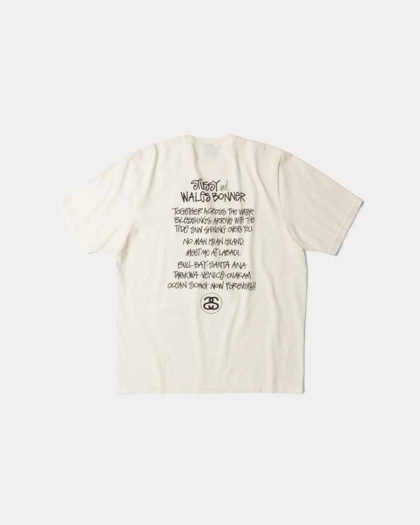 Stussy Wales Bonner Ocean Song Tee Ivory