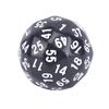 1Pc 60 Face Gaming Dice Sixty Sided Die Number 1-60 Acrylic Cubes Dice