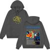Quevedo El Baifo Sudadera con Estampado de Gira de Álbum para Hombre y Mujer Sudadera Vintage Otoño Invierno Holgada Casual Streetwear Pulóver