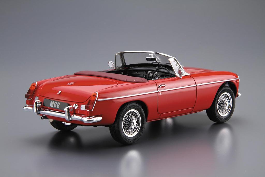 Aoshima Bunka Kyozai The Model Car 101 BLMC Plastic Model (AOSHIMA) No. 1/24 G/HM4 MG-B MK-2 '68