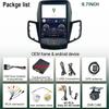Car Radio For Ford Fiesta MK7 2009-2016 Tesla Style Car Radio Multimedia Auto Autoradio Carplay GPS Navigation Head Unit NO DVD