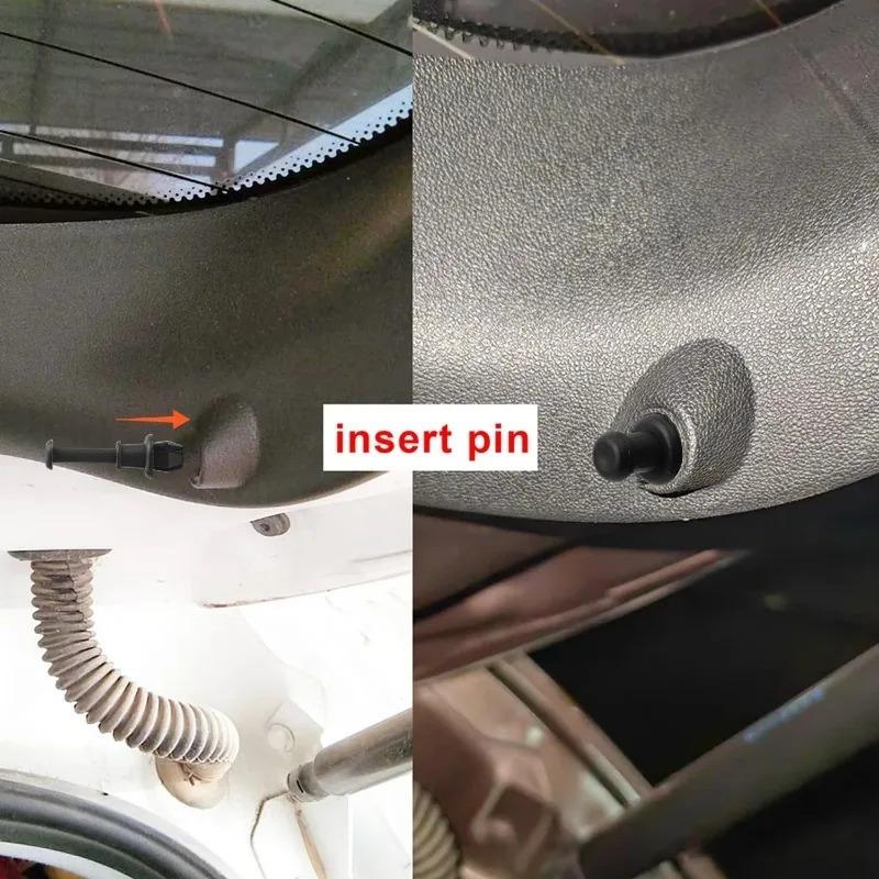Auto Retainer Clips Buckle Interior Trim Car Door Liner Fixed Clamp Black Vehicle Trunk Luggage Cargo Rack Hook Fastener
