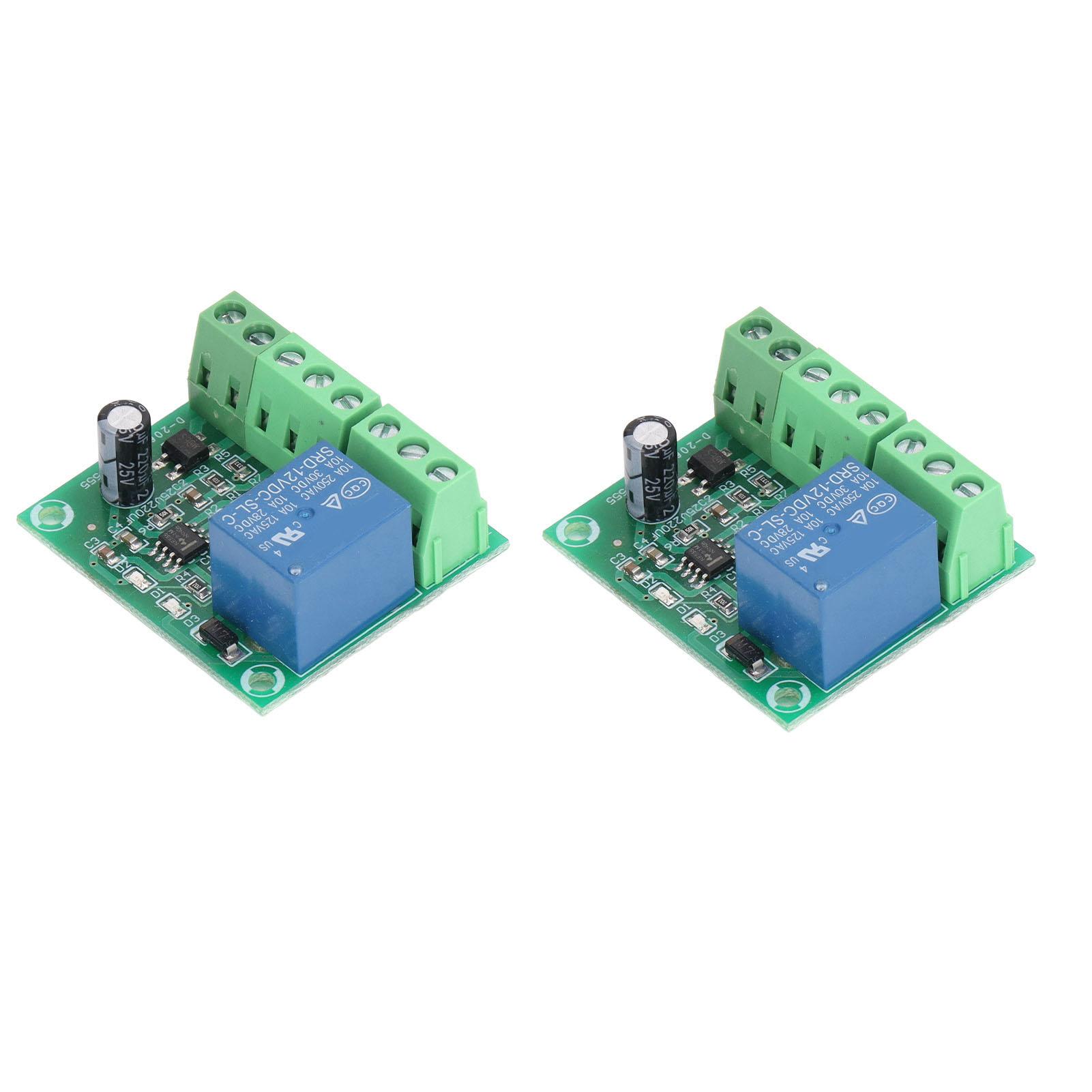

2Pcs Liquid Level Controller Sensor Module Water Level Detection Drainage Control Circuit Board 12V