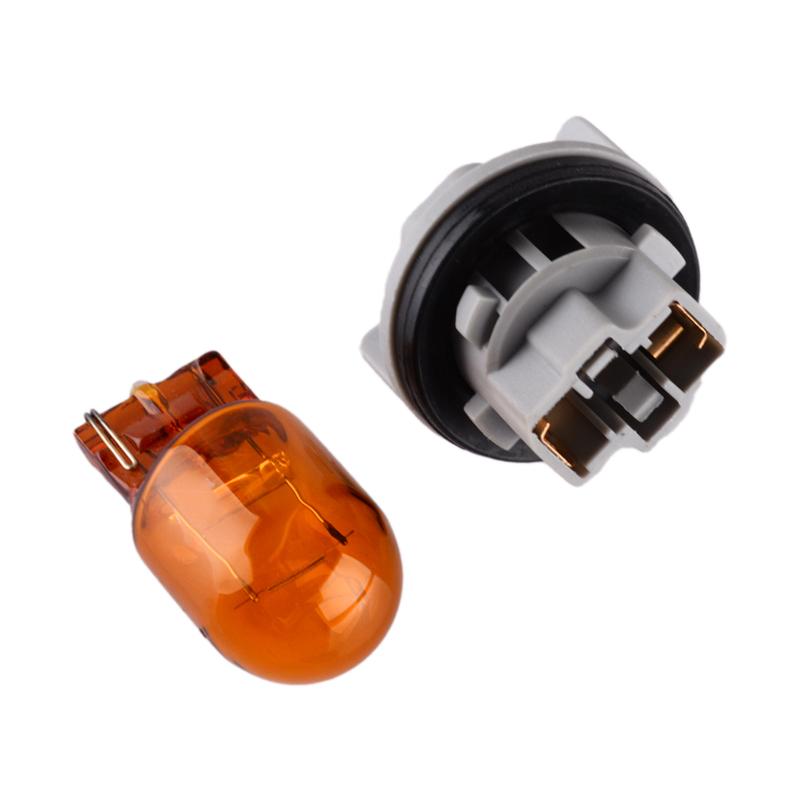 33302-S7A-003 33303-SCK-003 33303-S2R-003 Turn Signal Indicator Light Blinker Flasher Bulb & Socket Holder Fit for Acura Honda