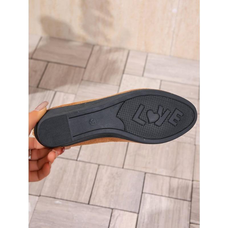 Mocassini con Zeppa in Raso Taglie Forti da Donna Stile Hong Kong Retrò Primaverile