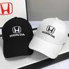 RJVK8 Car Emblem Honda Embroidery Snapback Baseball Cap Summer And Spring Autumn Outdoor Sports Adjustable Sunscreen Hat Casual Hats