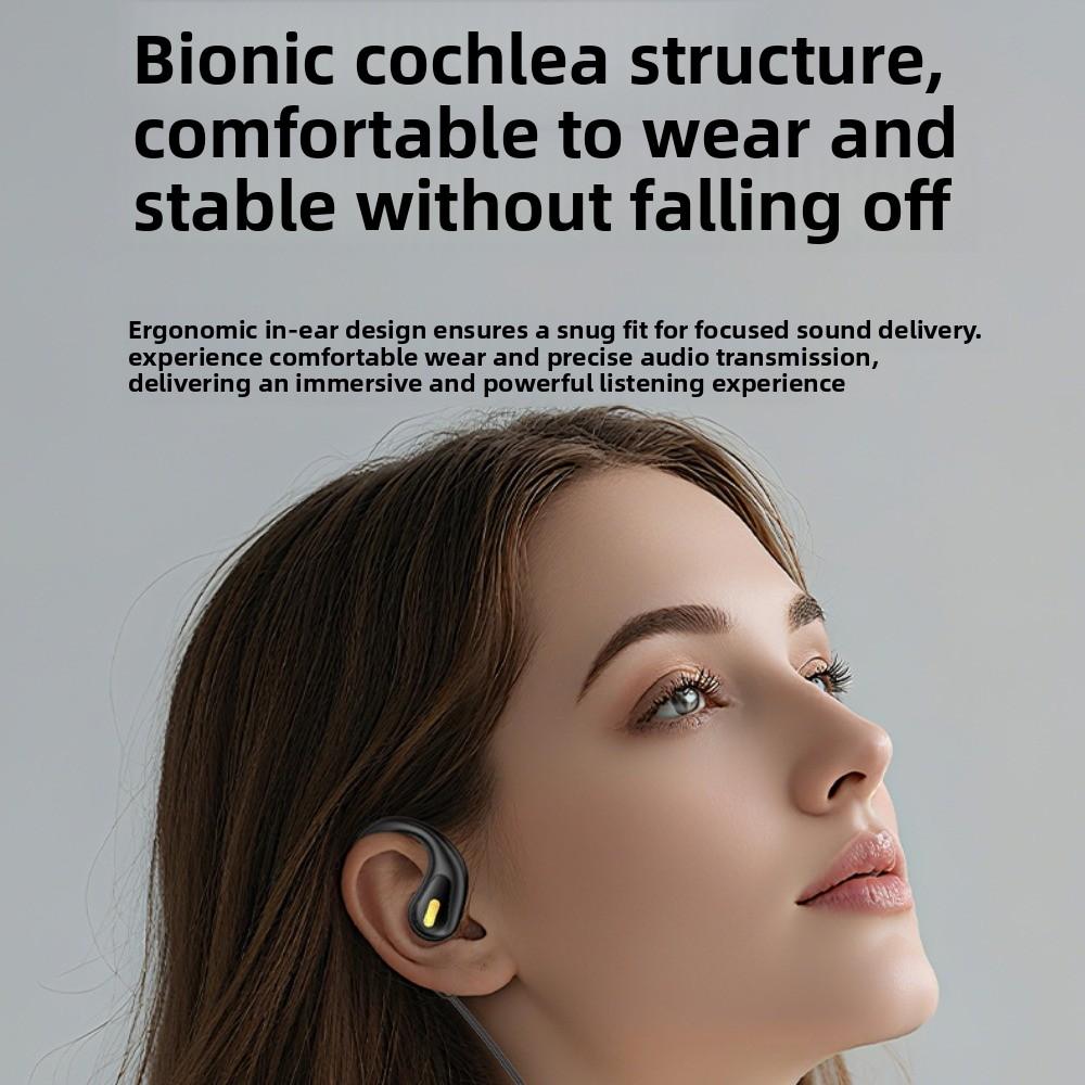 Ear Hanging Wired Control Headphones Type C/3.5mm Wired Headset Wired Earphone  Running