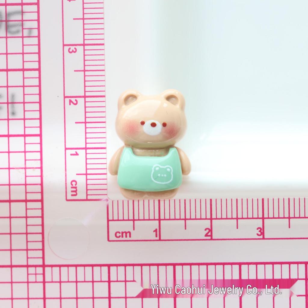Cute Bear DIY Resin Jewelry, Phone Case, Hair Clips & Ties