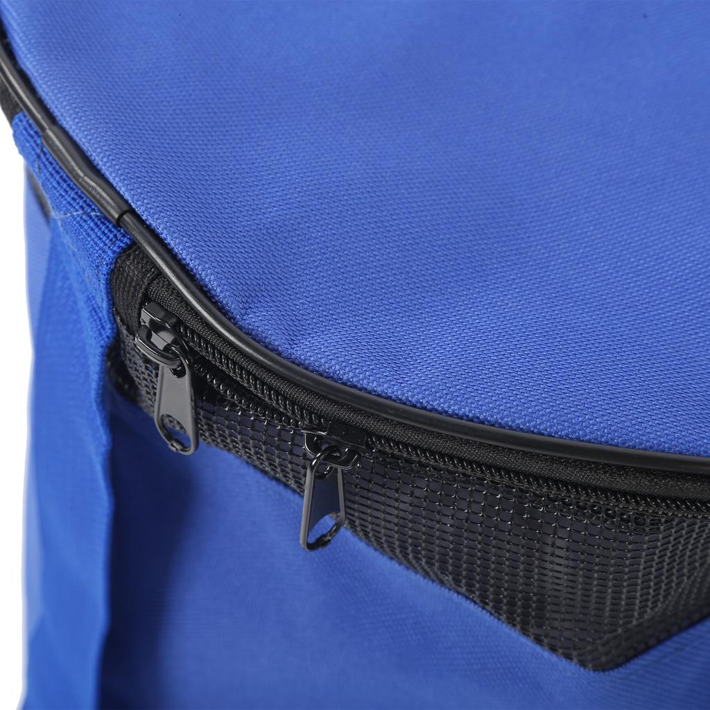 Basket  Carrying Bag SingleShoulder Storage Carrier Holder Bag for 2 Basket s(Black )