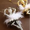 Ballet Girl Xmas Tree Decorations Plastic Christmas Ornaments  Xmas Party